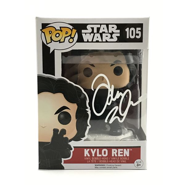 ADAM DRIVER SIGNED KYLO REN STAR WARS FUNKO POP - KB COA