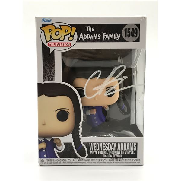 CHRISTINA RICCI SIGNED WEDNESDAY ADDAMS FUNKO POP (WWOC COA)