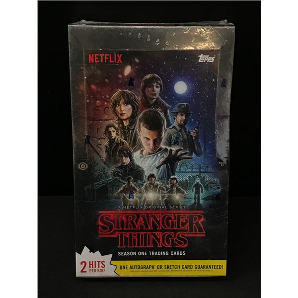 TOPPS STRANGER THINGS SEASON 1 SEALED HOBBY BOX