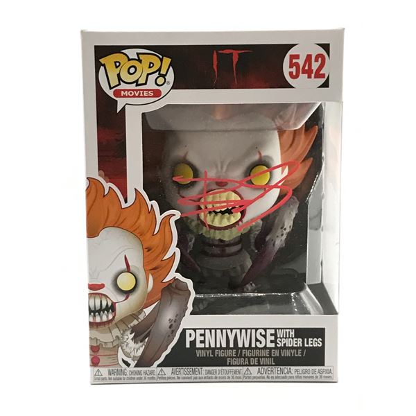 BILL SKARSGARD SIGNED PENNYWISE FUNKO POP (KB COA)