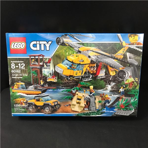 SEALED RETIRED LEGO CITY 60162 JUNGLE AIR DROP HELICOPTER