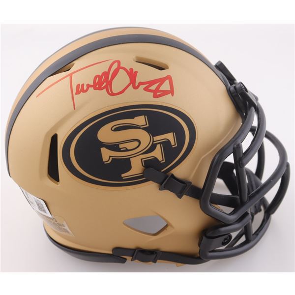 TERRELL OWENS SIGNED SAN FRANCISCO MINI HELMET - BECKETT COA