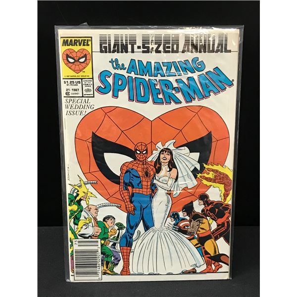THE AMAZING SPIDERMAN KING SIZED ANNUAL #21 - MARVEL COMICS