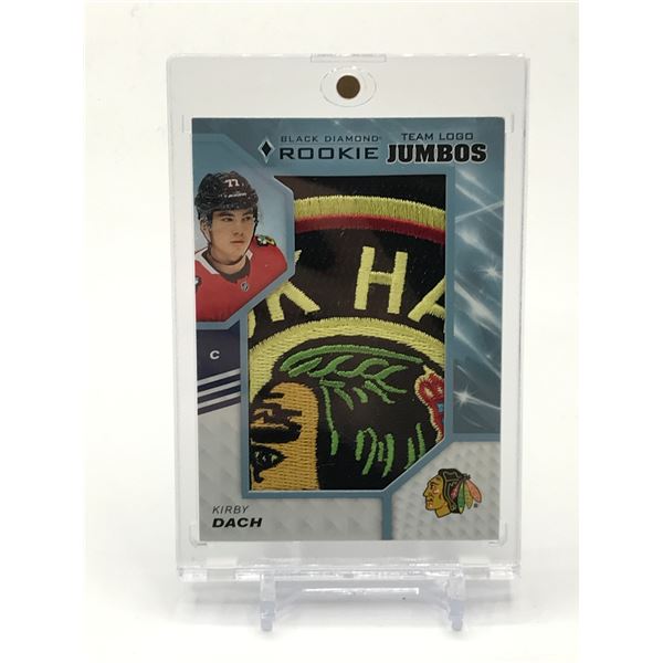 2019-20 UPPER DECK BLACK DIAMOND HOCKEY KIRBY DACH ROOKIE JUMBOS TRADING CARD