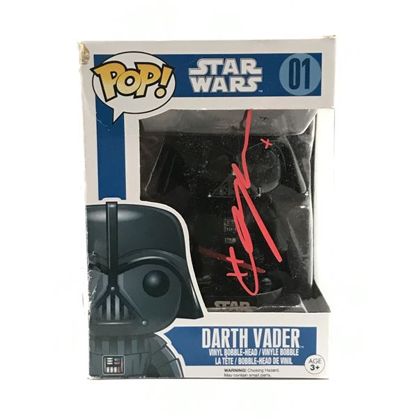 HAYDEN CHRISTIANSEN SIGNED DARTH VADOR FUNKO POP (WWOC COA)