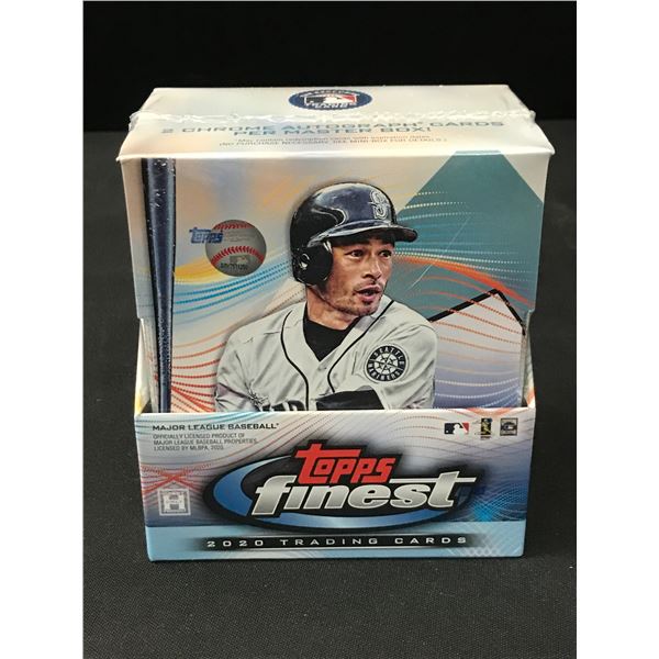 SEALED 2020 TOPPS FINEST HOBBY BOX