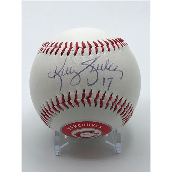 KELLY GRUBER SIGNED BASEBALL (WWOC COA)