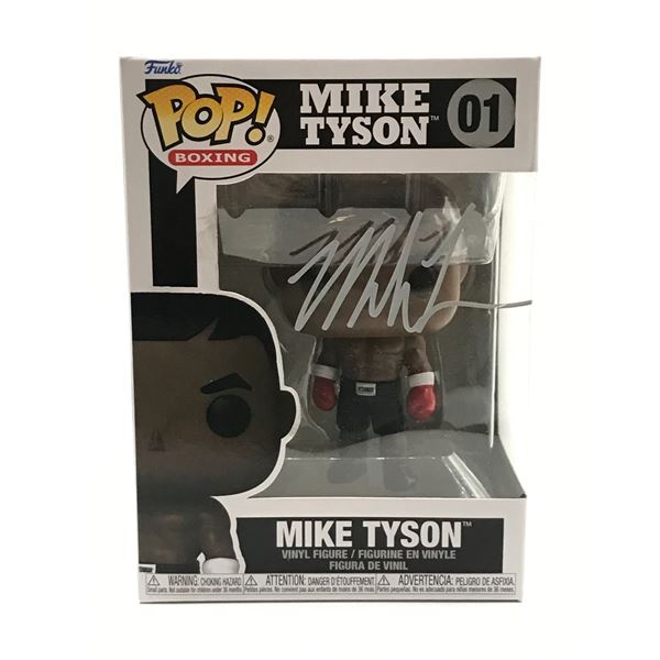 MIKE TYSON SIGNED FUNKO POP (WWOC COA)
