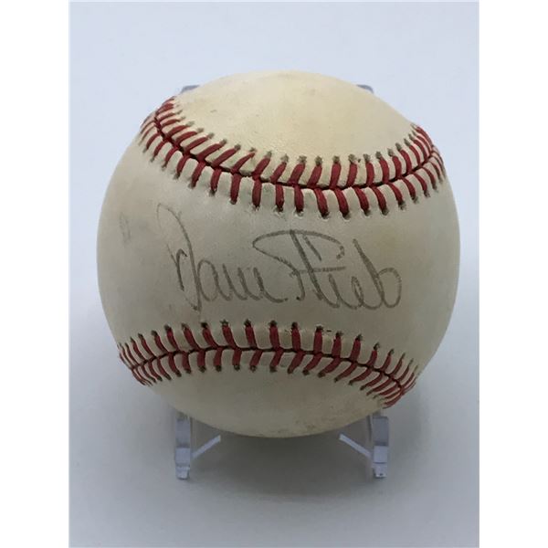 DAVE STIEB SIGNED BASEBALL (WWOC COA)