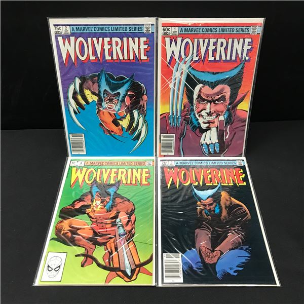 LOT OF 4 WOLVERINE COMICS #1-4 - MARVEL COMICS