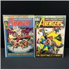 Image 1 : LOT OF 2 AVENGERS COMICS #103-104 - MARVEL COMICS