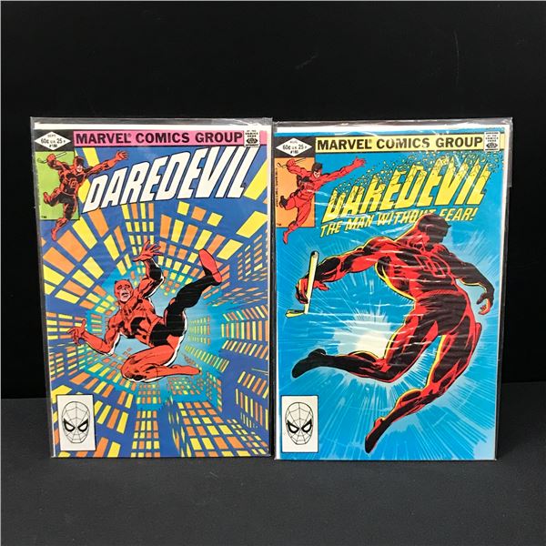 LOT OF 2 DAREDEVIL COMICS #185-186 - MARVEL COMICS