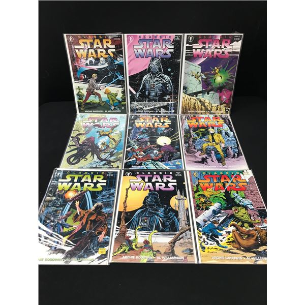 LOT OF 9 STAR WARS COMICS - DARK HORSE COMICS