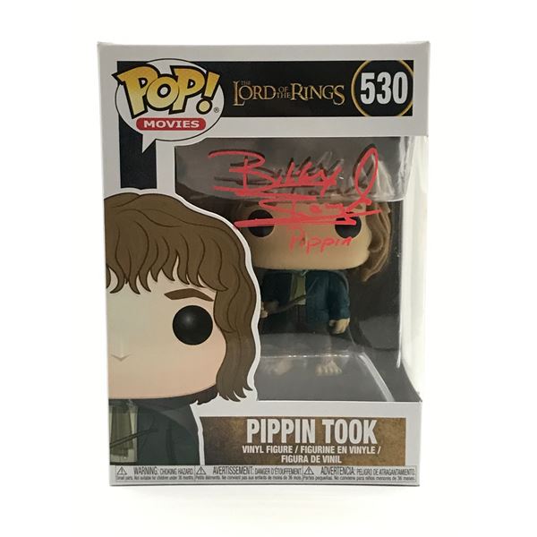 BILLY BOYD SIGNED PIPPIN TOOK LOTR FUNKO POP - WWOC COA