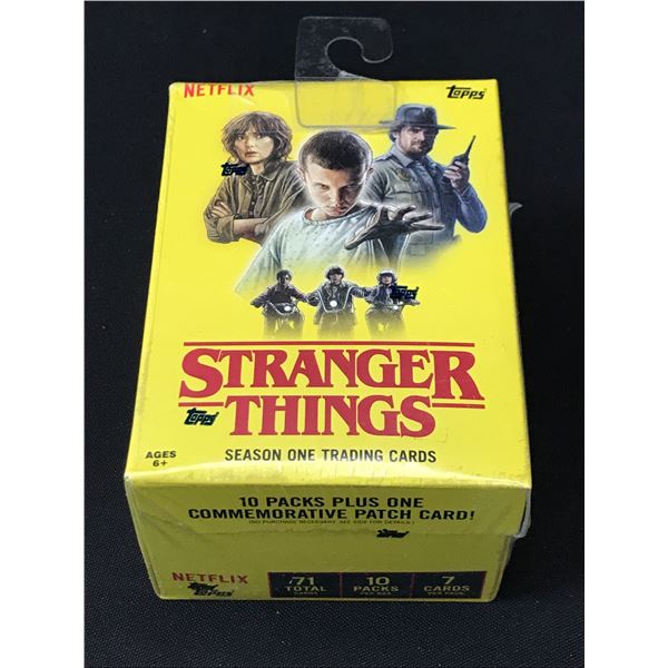SEALED TOPPS STRANGER THINGS SEASON 1 TRADING CARDS BOX