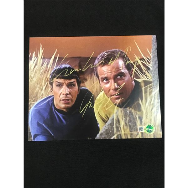 WILLIAM SHATNER SIGNED STAR TREK 8X10 - WWOC COA