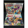 Image 1 : LOT OF 4 THE FANTASTIC FOUR COMICS - MARVEL COMICS