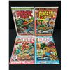 Image 1 : LOT OF 4 THE FANTASTIC FOUR COMICS #125-128 - MARVEL COMICS