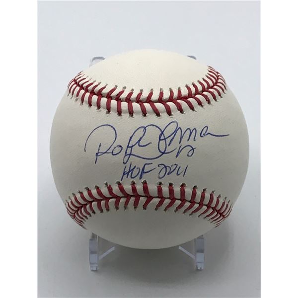 ROBERTO ALOMAR SIGNED BASEBALL WWOC COA)