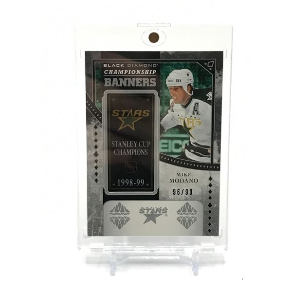 2019-20 UPPER DECK BLACK DIAMOND HOCKEY MIKE MODANO TRADING CARD 96/99
