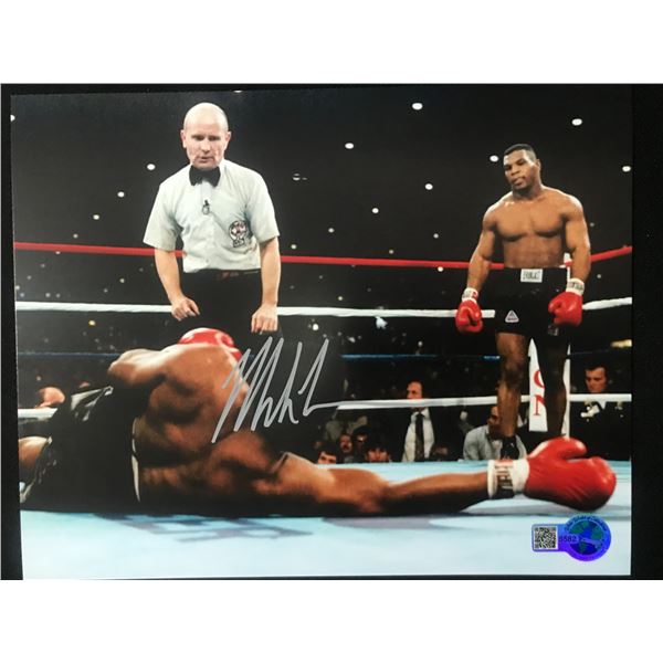 MIKE TYSON SIGNED 8X10 - WWOC COA