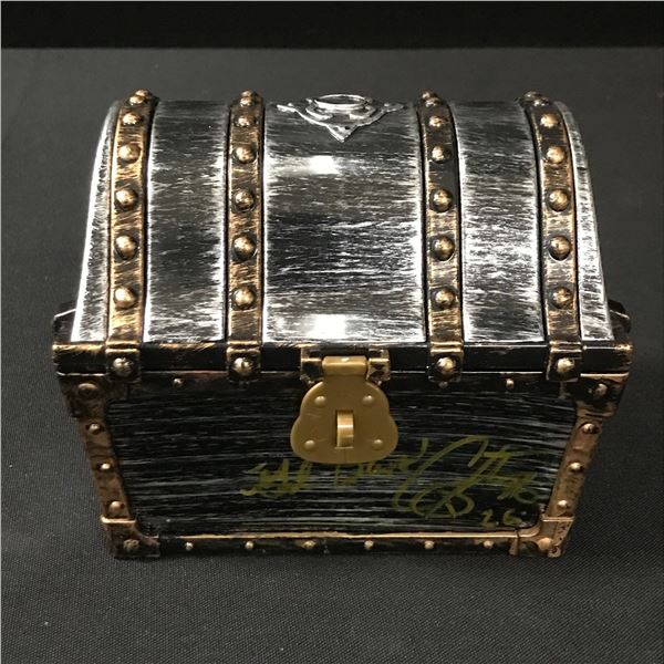 COREY FELDMAN SIGNED TREASURE CHEST - WWOC COA