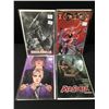 Image 1 : LOT OF 4 MIXED TITLE COMICS - VARIOUS TITLES