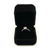 Image 1 : 1 CARAT MOISSANITE ROUND BRILLIANT STERLING SILVER RING - GRA REPORT