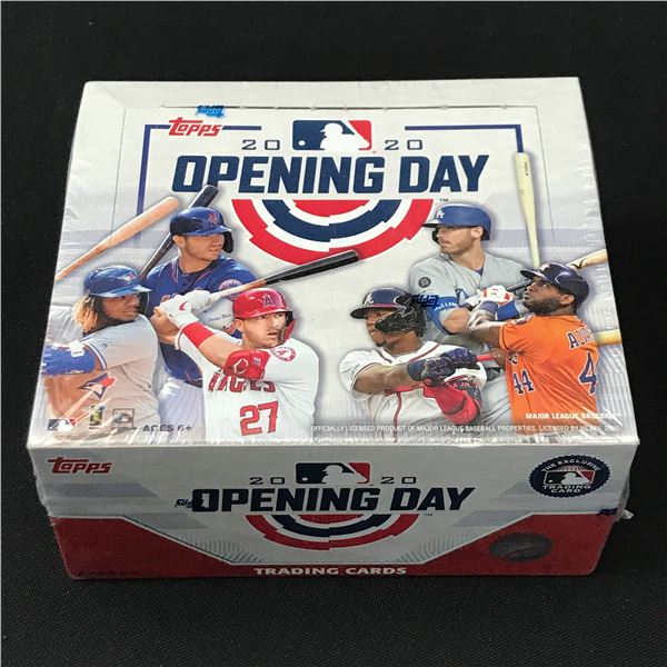 2020 TOPPS OPENING DAY SEALED TRADING CARDS HOBBY BOX