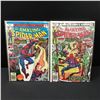 Image 1 : LOT OF 2 AMAZING SPIDERMAN COMICS #166-167 - MARVEL COMICS