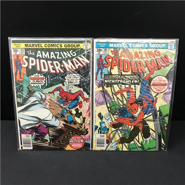 LOT OF 2 AMAZING SPIDERMAN COMICS - MARVEL COMICS