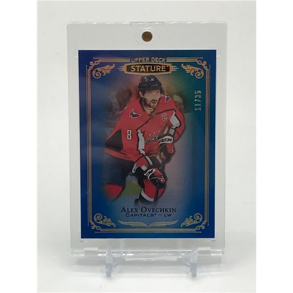 2019-20 UPPER DECK STATURE HOCKEY ALEX OVECHKIN TRADING CARD 11/35