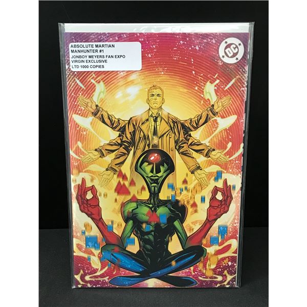 ABSOLUTE MARTIAN MANHUNTER #1 JONBOY MEYERS FAN BOY VRIGIN EXCLUSIVE LTD TO 1,000 COPIES - DC COMICS