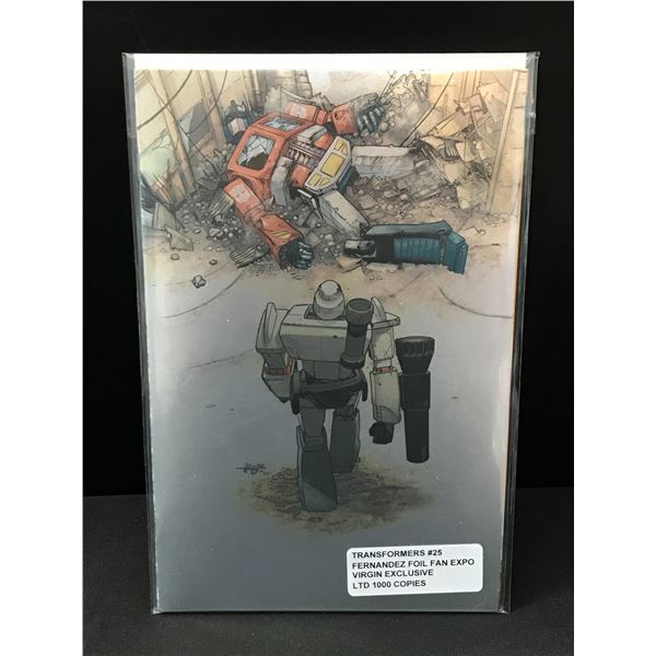 TRANSFORMERS #25 FERNANDEZ FOIL FAN VIRING EXCLUSIVE LTD TO 1,000 COPIES