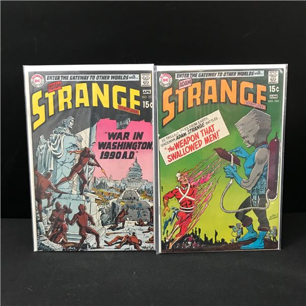 ADAM STRANGE #223-224 - DC COMICS