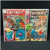 Image 1 : LOT OF 2 FANTASTIC FOUR COMICS #102 & #106 - MARVEL COMICS