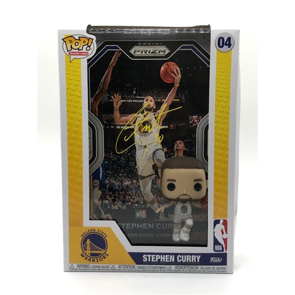 STEPHEN CURRY SIGNED FUNKO POP - ACE COA