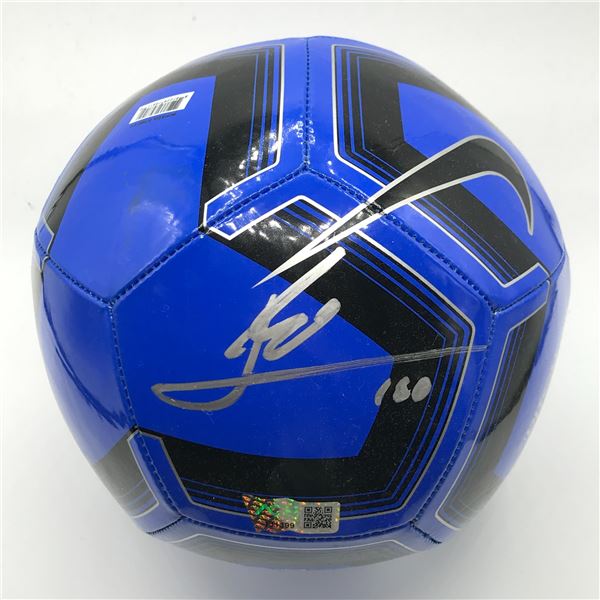 LIONAL MESSI SIGNED ADIDAS SOCCER BALL ACE COA