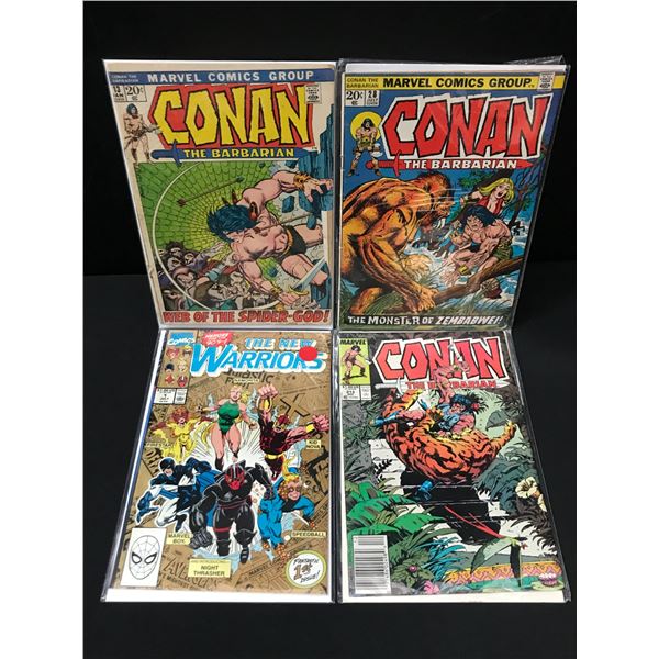 LOT OF 4 MARVEL COMICS