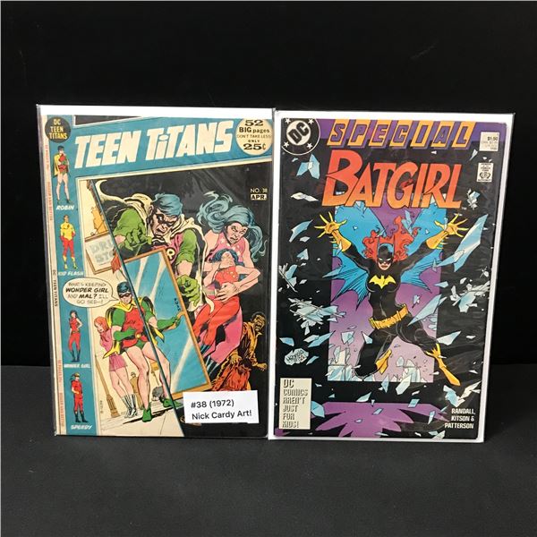 LOT OF 2 DC COMICS - INCLUDING TEEN TITANS #38 (1972)