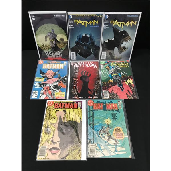 DC COMICS BATMAN COMICS BOOK LOT