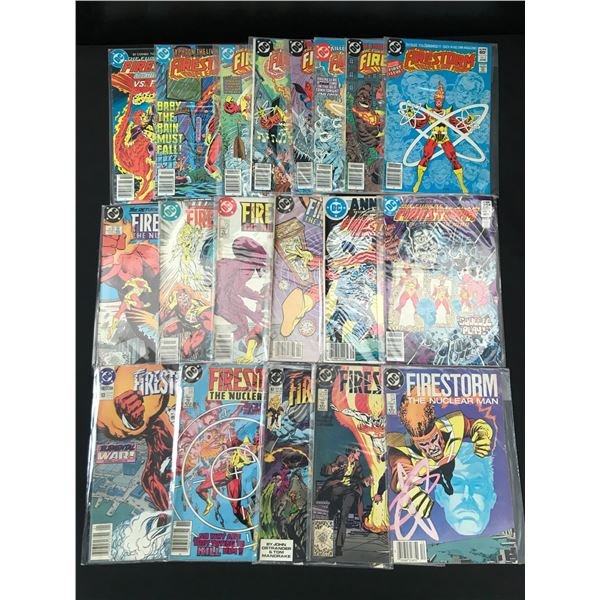 DC COMICS FIRESTORM COMIC BOOK LOT