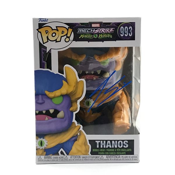 JOSH BROLIN SIGNED THANOS FUNKO POP (KB COA)