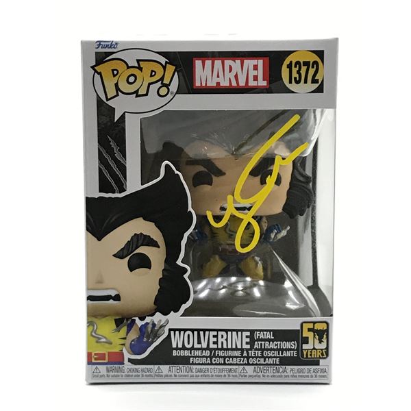 HUGH JACKMAN SIGNED WOLVERINE FUNKO POP (KB COA)