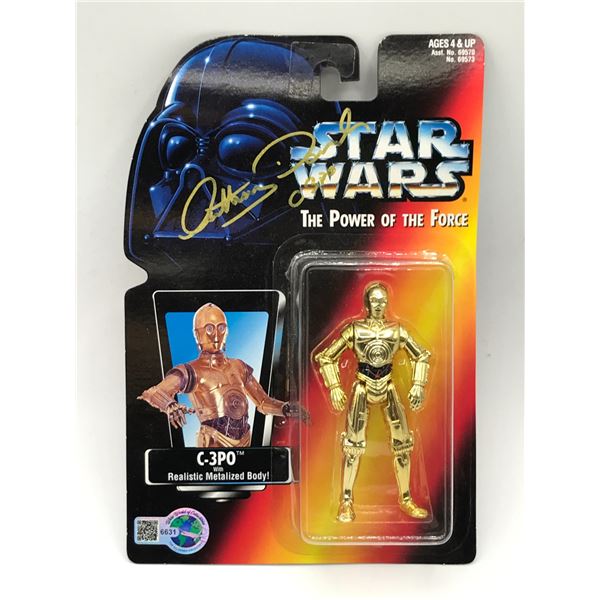 ANTHONY DANIELS SIGNED C 3P0 FUNKO ACTION FIGURE (WWOC COA)