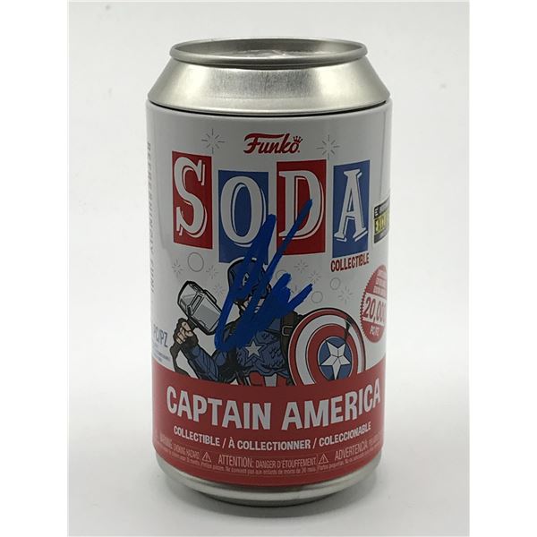 CHRIS EVANS SIGNED CAPTAIN AMERICA FUNKO CAN LTD EDITION