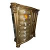 Image 2 : New - Luxurious Gold 8-Drawer Manchest | Champagne Gold Finish - approx. 50in x 22in x 62in H