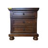 Image 3 : New - Set of 2 Dark Cherry Night Stands (one BNIB) - approx. 29x 18 x 30in H