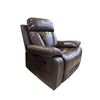 Image 2 : Brown Leather Manual Recliner