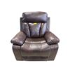 Image 3 : Brown Leather Manual Recliner
